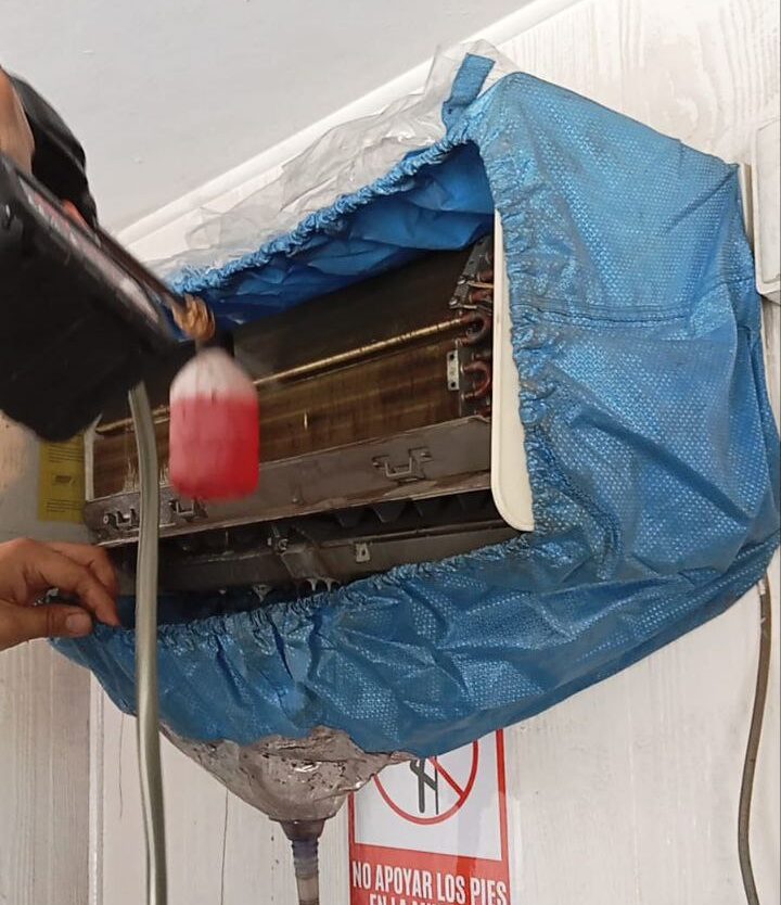 mantención a Split de muro