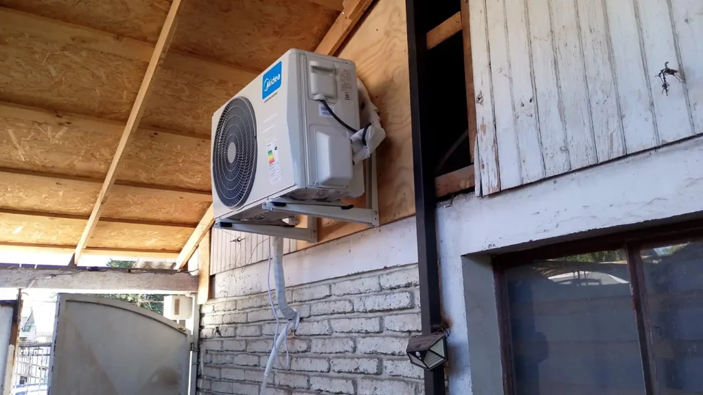 Instalación de aire acondicionado, de manera profesional